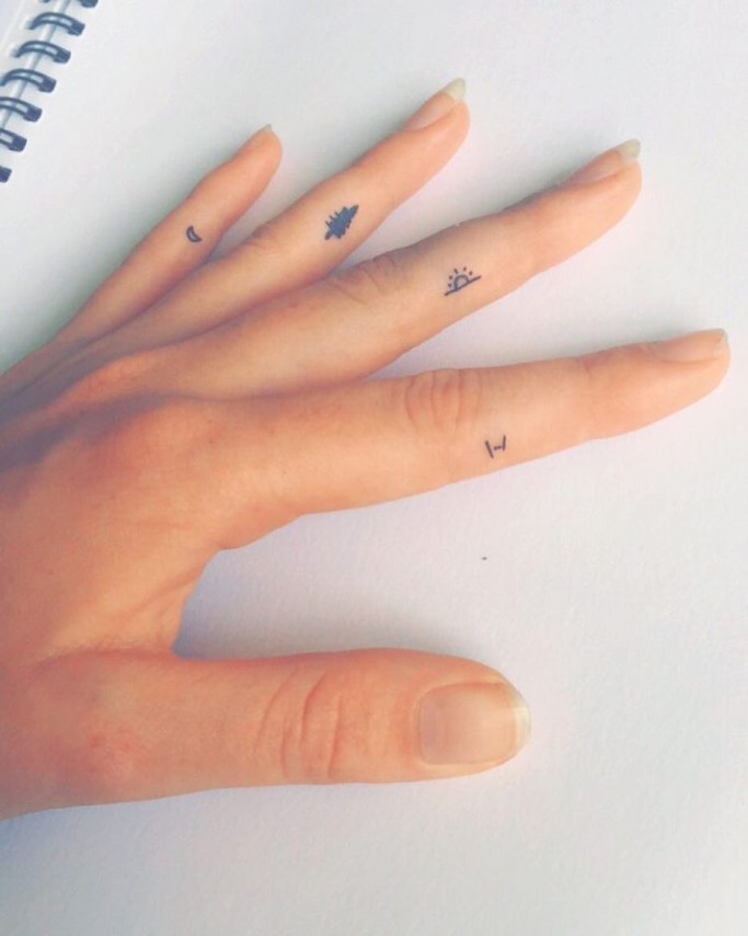 Tiny Finger Tattoo Ideas Tiny Finger Tattoo Ideas